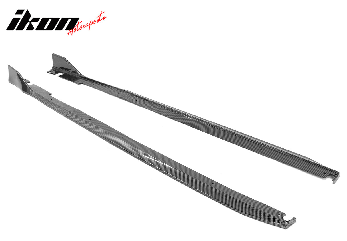 2022-2025 Honda Civic 11th Type R Side Skirts Rocker Panel Matte Black