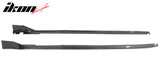 2022-2025 Honda Civic 11th Type R Side Skirts Rocker Panel Matte Black