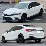 2022-2025 Honda Civic 11th Gen Sedan Unpainted Side Skirts PP 2PCS