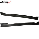 1996-2000 Honda Civic Coupe CS Style Unpainted Black Side Skirts PU