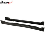 1996-2000 Honda Civic Coupe CS Style Unpainted Black Side Skirts PU