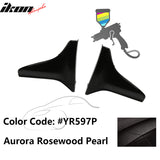 Fits 00-09 Honda S2000 OE Style PU Side Skirt Guard Strakes Cap 4pc