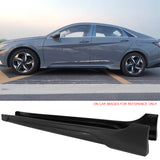 2021-2023 Hyundai Elantra Matte Bk Side Skirt Rocker Panel PP