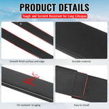 2021-2026 Hyundai Elantra N Line IKON Style Gloss Black Side Skirts Extension ABS