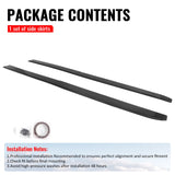 2021-2026 Hyundai Elantra N Line IKON Style Gloss Black Side Skirts Extension ABS