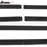 2021-2026 Hyundai Elantra N Line IKON Style Gloss Black Side Skirts Extension ABS