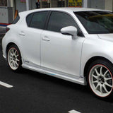 2011-2013 Lexus CT200H TM Type Unpainted  Side Skirts Rocker Pannel PP
