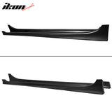 2013-2018 Lexus ES350 ES300 Unpainted Black Side Skirts Extensions PP