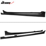 2013-2018 Lexus ES350 ES300 Unpainted Black Side Skirts Extensions PP