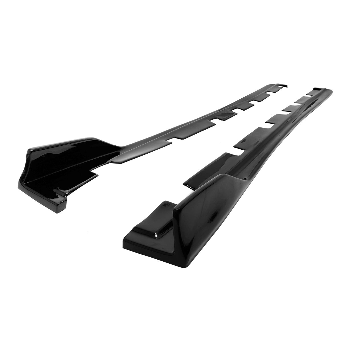 2014-2020 Lexus IS Sedan Artisan Style Gloss Black Side Skirts Pair PP