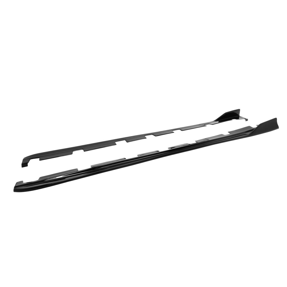 2014-2020 Lexus IS Sedan Artisan Style Gloss Black Side Skirts Pair PP