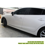 2014-2018 Mazda 3 Sedan Hatchback MP Style Unpainted Side Skirts PP