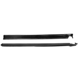 2019-2026 Mazda 3 Sedan Matte Black Side Skirts Rocker Panel PP