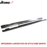 2001-2007 Mitsubishi Lancer EVO 7 8 9 OE Style Side Skirts Pannel PU