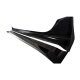 2008-2017 Mitsubishi Lancer OEM Style Unpainted Black Side Skirts PP