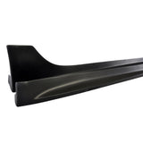 2008-2017 Mitsubishi Lancer OEM Style Unpainted Black Side Skirts PP