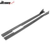 2009-2015 Mazda MX-5 Miata IKON Style Side Skirts Panels Carbon Fiber Print ABS