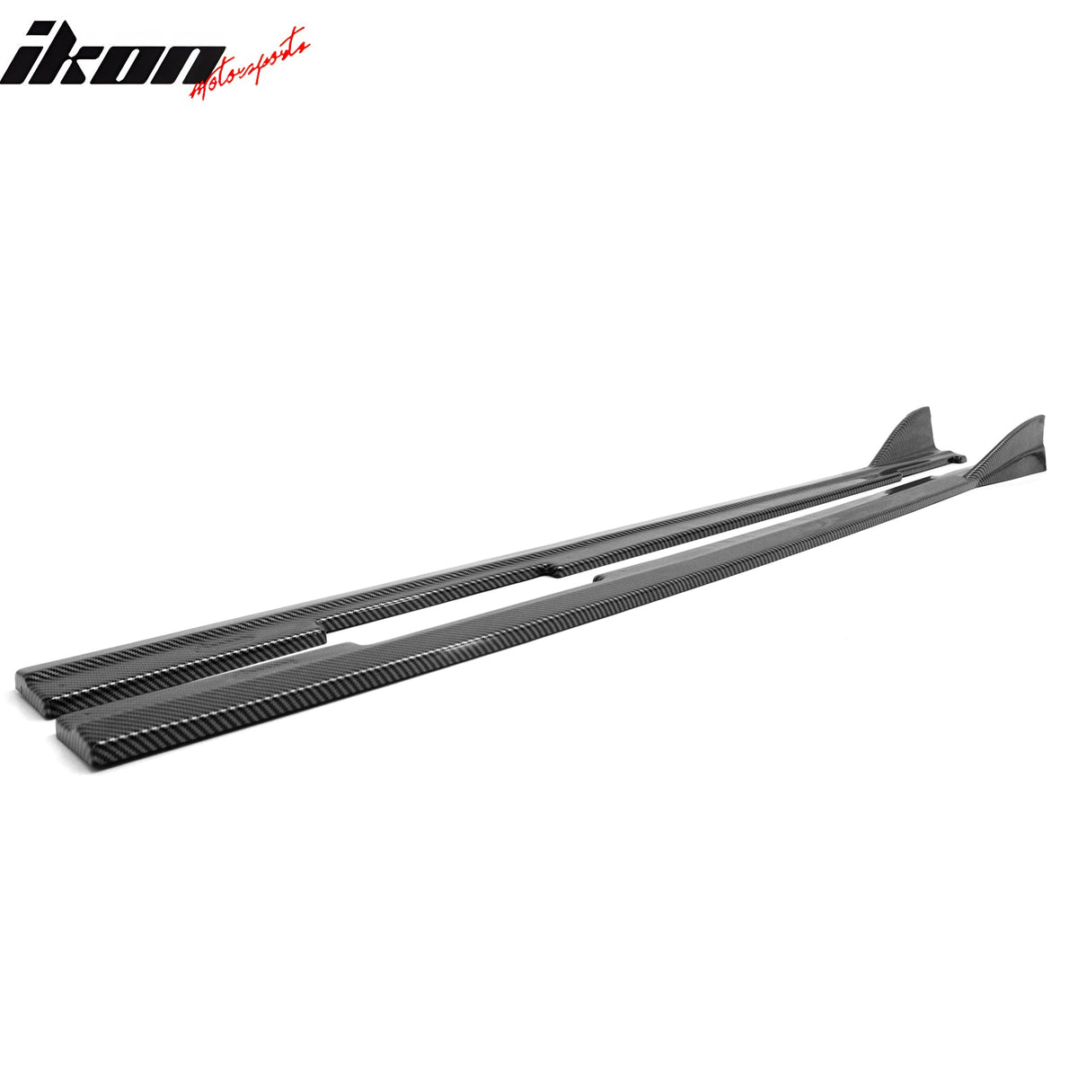 2009-2015 Mazda MX-5 Miata IKON Style Side Skirts Panels Carbon Fiber Print ABS