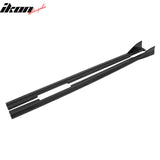 2009-2015 Mazda MX-5 Miata IKON Style Side Skirts Gloss Black Rocker Panels ABS