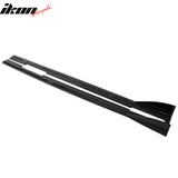 2009-2015 Mazda MX-5 Miata IKON Style Side Skirts Gloss Black Rocker Panels ABS