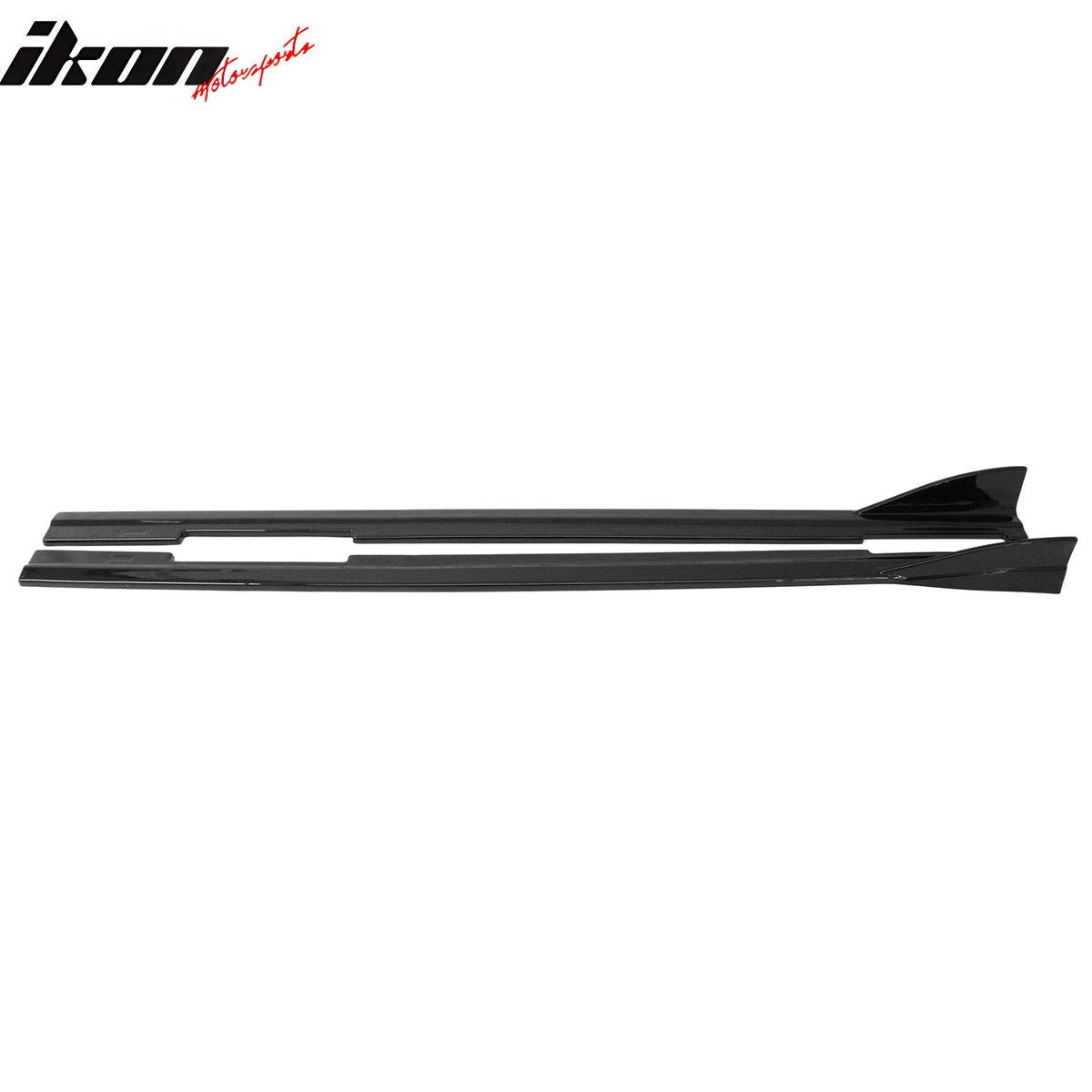 2009-2015 Mazda MX-5 Miata IKON Style Side Skirts Gloss Black Rocker Panels ABS