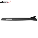 2009-2015 Mazda MX-5 Miata IKON Style Side Skirts Gloss Black Rocker Panels ABS