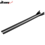 2016-2026 Mazda MX-5 Miata Gloss Black IKON Style Side Skirts Extension ABS Pair