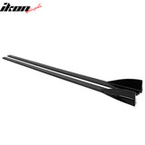 2016-2026 Mazda MX-5 Miata Gloss Black IKON Style Side Skirts Extension ABS Pair