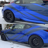 2022-2025 Subaru BRZ Toyota GR86 STI Style Side Skirt Strakes PP 2PCS