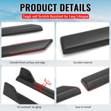 2023-2026 Subaru Solterra ST Style Matte Black Side Skirts Extension ABS