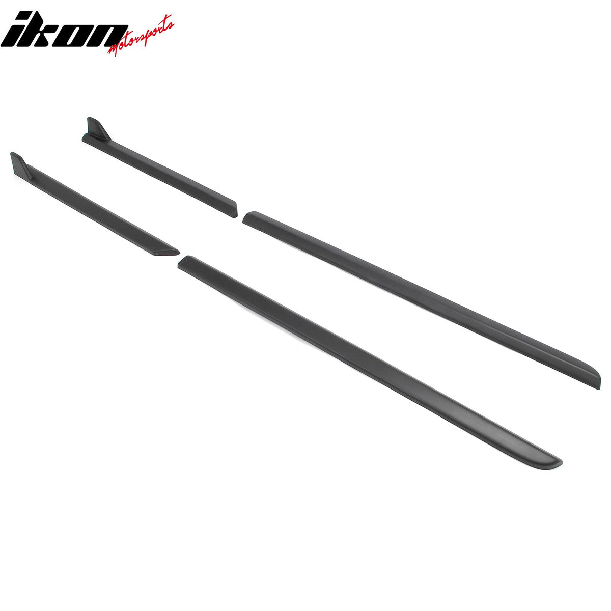 2023-2026 Subaru Solterra ST Style Matte Black Side Skirts Extension ABS