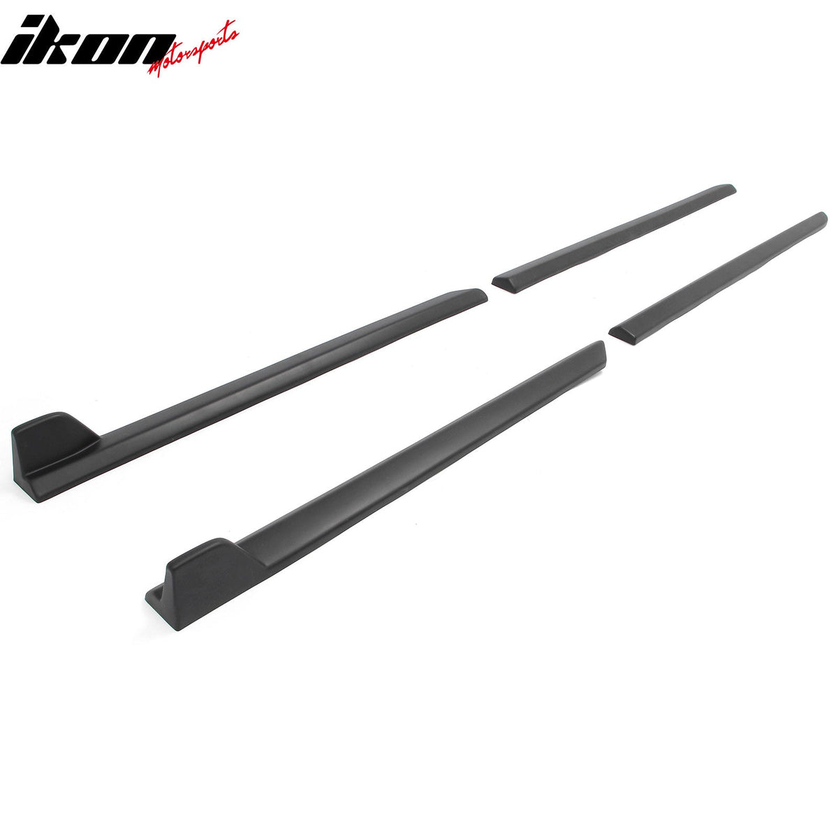 2023-2026 Subaru Solterra ST Style Matte Black Side Skirts Extension ABS