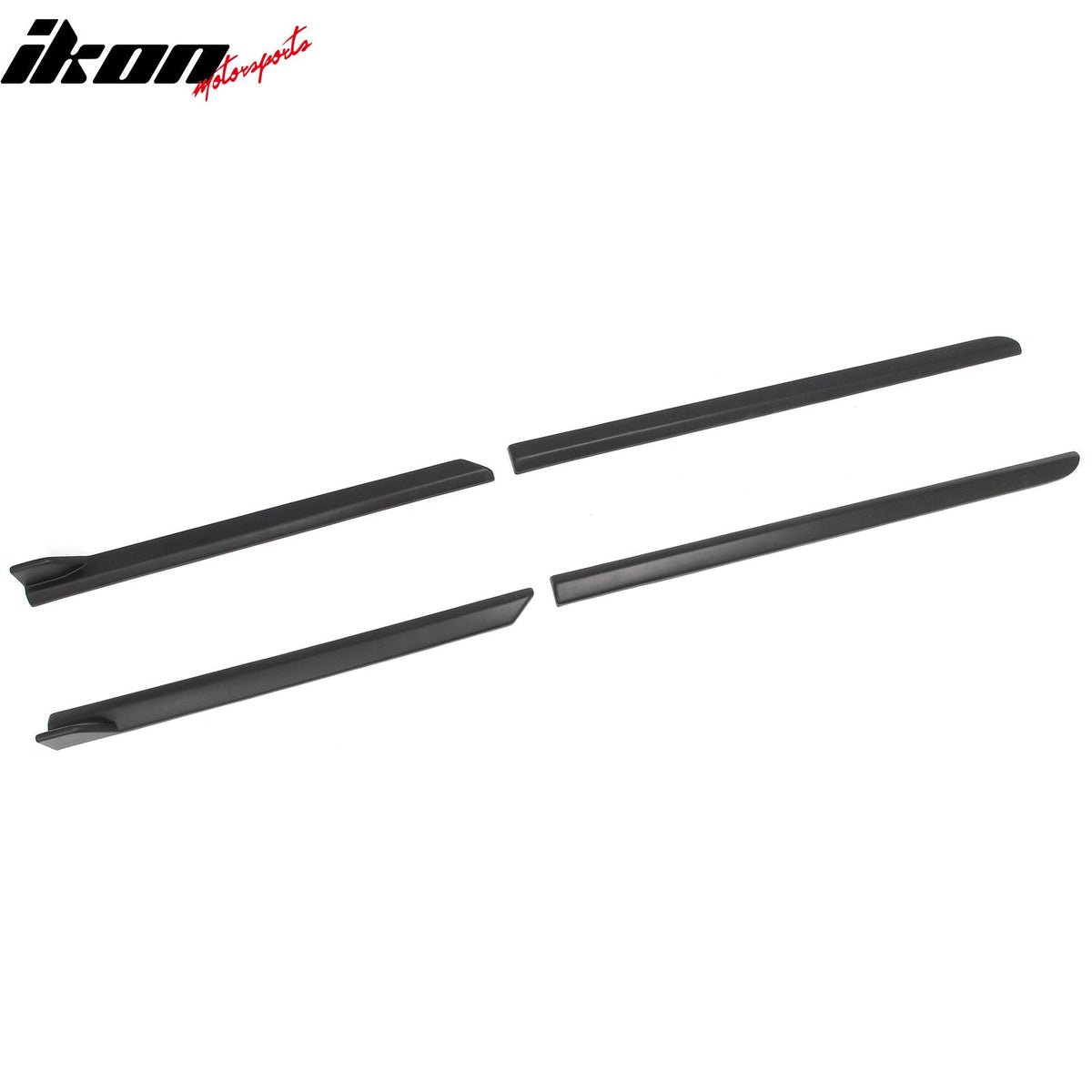 2023-2026 Subaru Solterra ST Style Matte Black Side Skirts Extension ABS