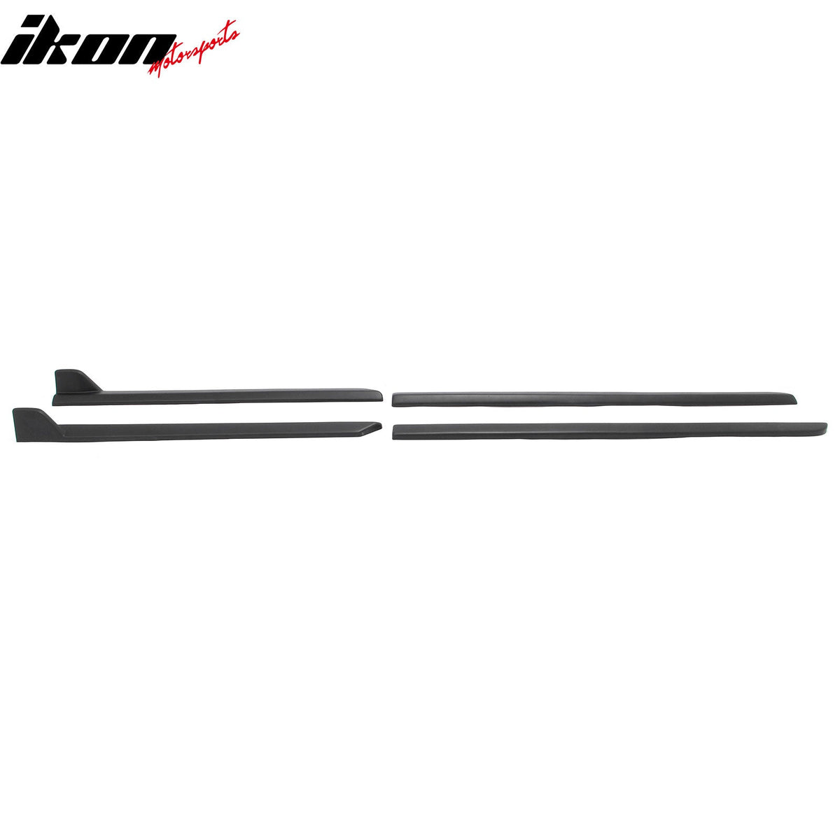 2023-2026 Subaru Solterra ST Style Matte Black Side Skirts Extension ABS