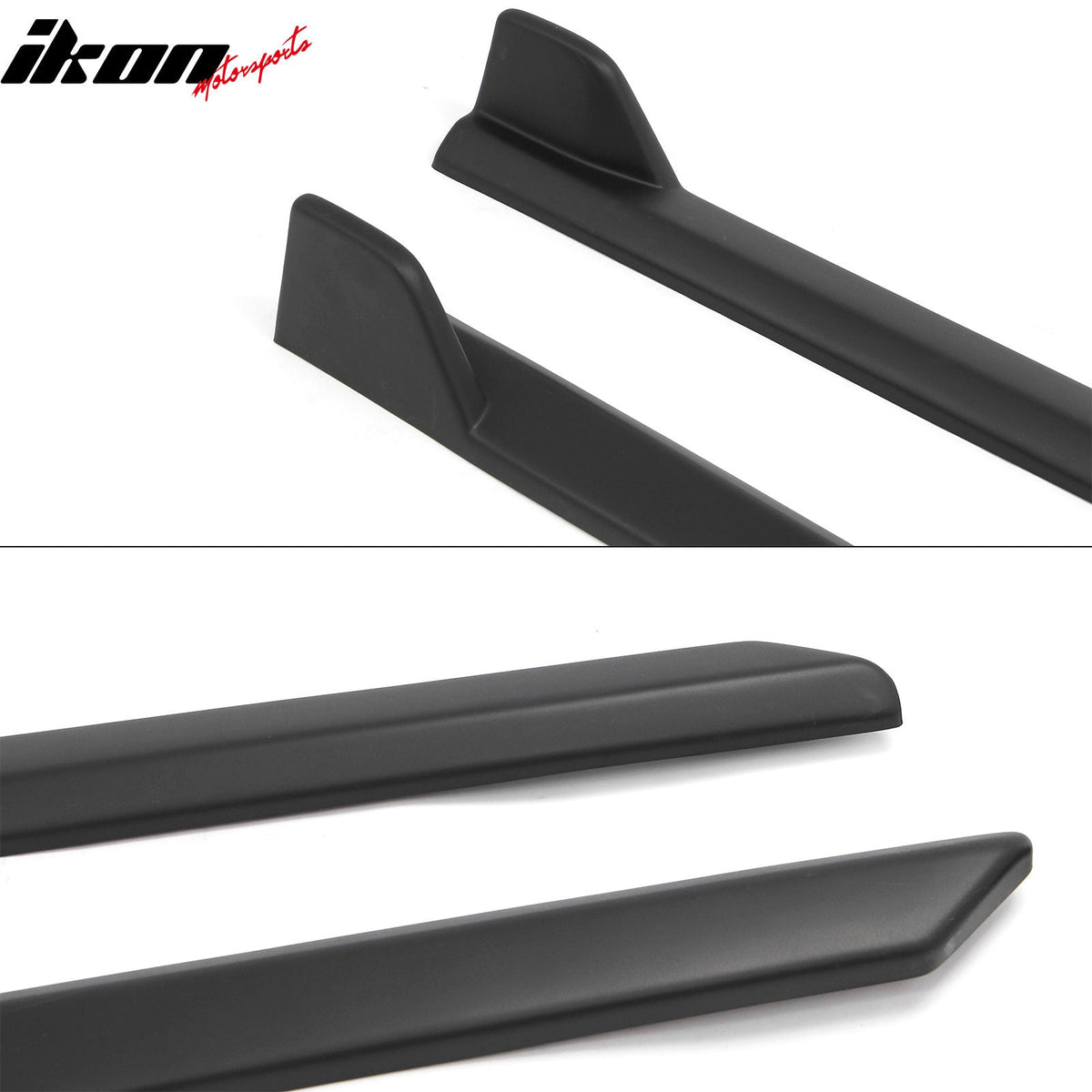 2023-2026 Subaru Solterra ST Style Matte Black Side Skirts Extension ABS