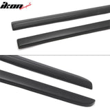 2023-2026 Subaru Solterra ST Style Matte Black Side Skirts Extension ABS