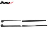 2023-2026 Subaru Solterra ST Style Matte Black Side Skirts Extension ABS