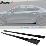 2022-2025Â SubaruÂ WRX D Style Matte Black Side Skirts Extensions 4PCS