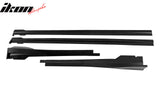2022-2025Â SubaruÂ WRX D Style Matte Black Side Skirts Extensions 4PCS