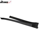 2002-2003 Toyota Camry VIP Style Unpainted Black Side Skirts PU Sedan