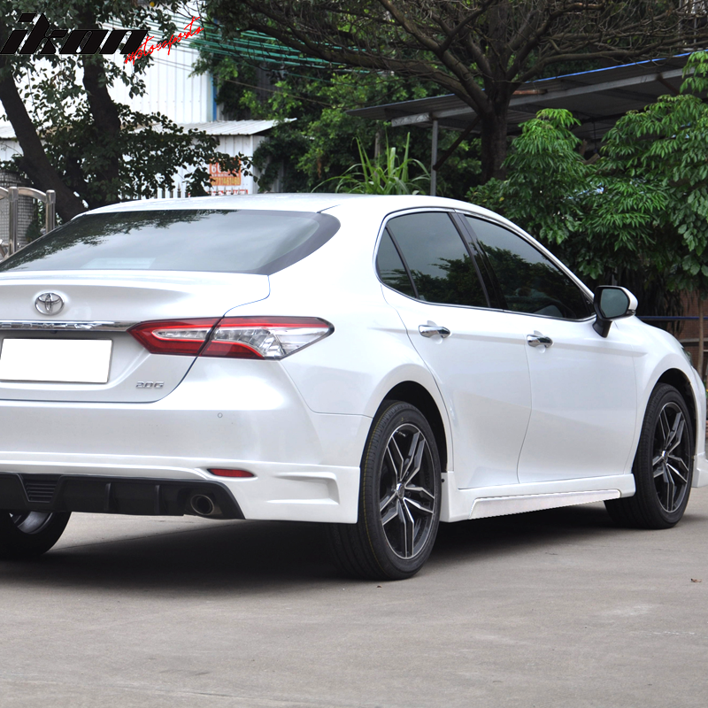 2018-2024 Toyota Camry IKON Matte Side Skirts & Rocker Panel