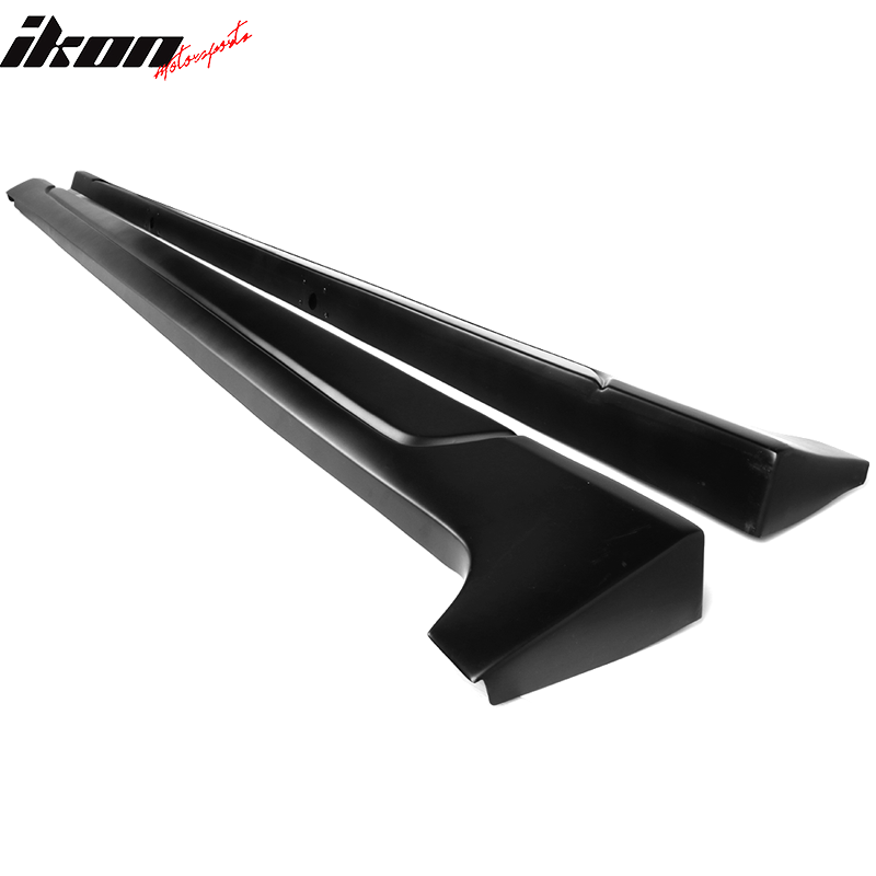 2018-2024 Toyota Camry IKON Style Matte Black PP Side Skirts Extension