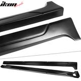 2018-2024 Toyota Camry IKON Style Matte Black PP Side Skirts Extension