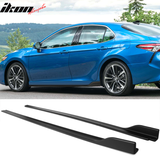 2018-2024 Toyota Camry IKON Matte Side Skirts & Rocker Panel