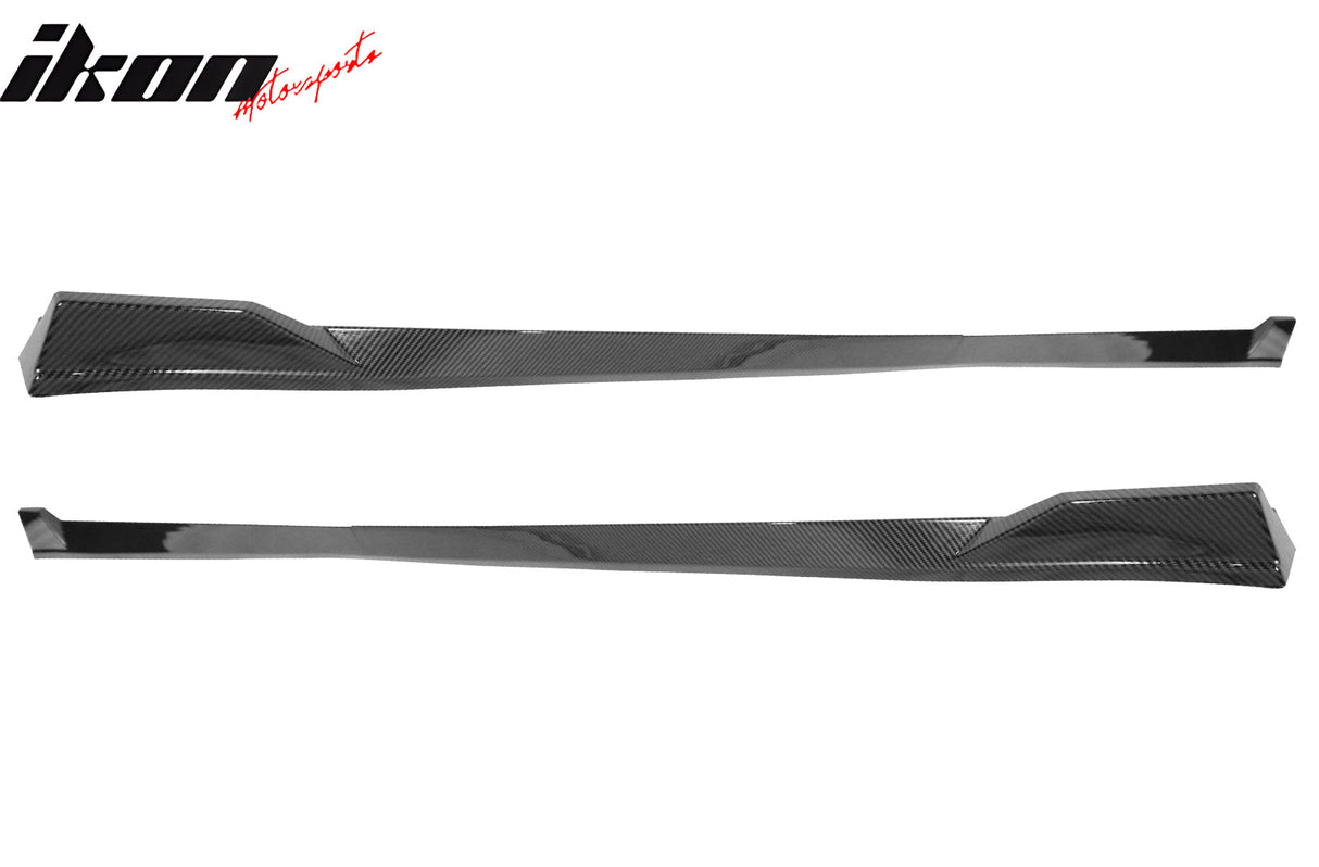 2025-Up Toyota Camry SE XSE TRD Style Side Skirts Carbon Fiber Print