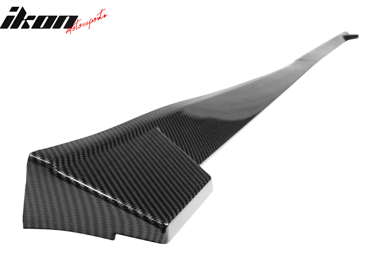 2025-Up Toyota Camry SE XSE TRD Style Side Skirts Carbon Fiber Print