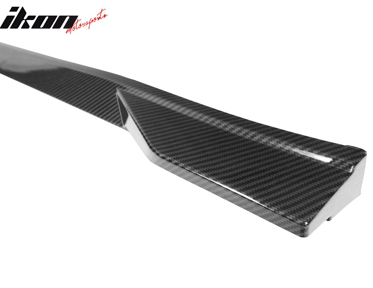 2025-Up Toyota Camry SE XSE TRD Style Side Skirts Carbon Fiber Print