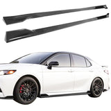 2018-24 Toyota Camry SE XSE Models TRD Style Side Skirts Rocker Panel