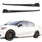 2018-24 Toyota Camry SE XSE Models TRD Style Side Skirts Rocker Panel