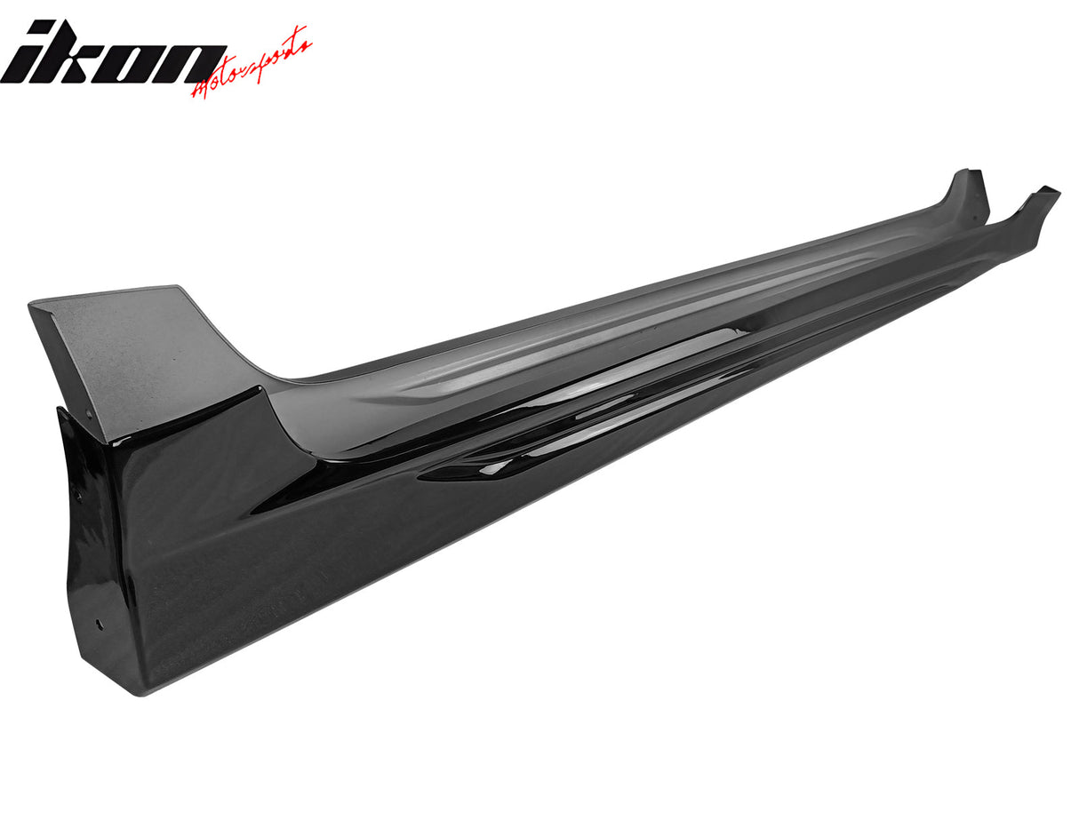 2019-2025 Toyota Corolla M Style Gloss Black Side Skirts Rocker Pannel